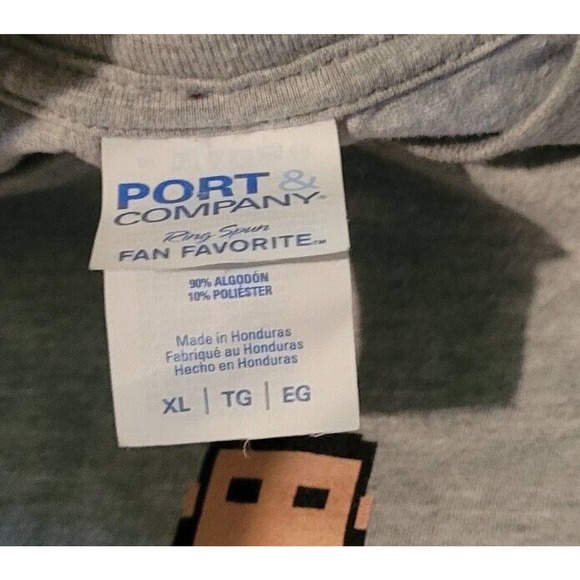 WWE Legends 8-Bit T-Shirt Size XL Gray Professional Wrestling 2019 - Picture 5 of 6